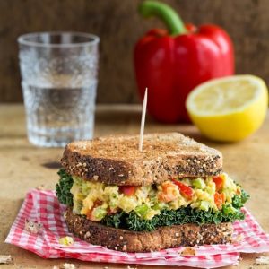 Chickpea Salad by OhSheGlows.com
